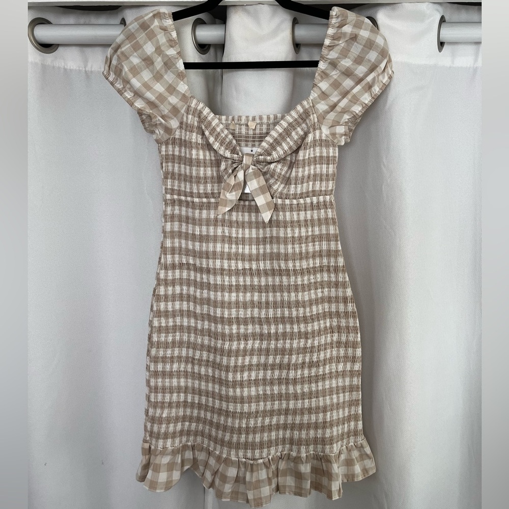 Gingham dress